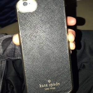 Kate spade Black phone case